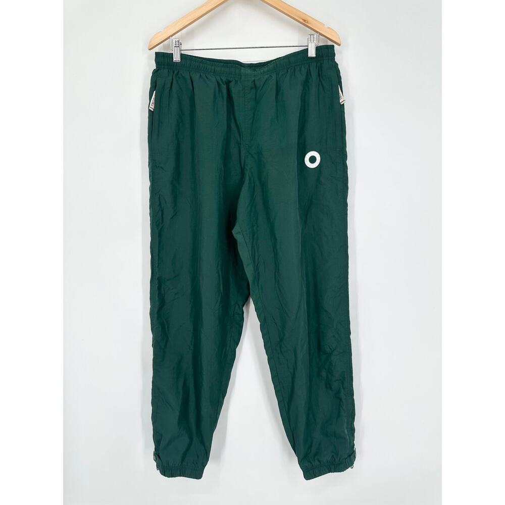 Trophy Hunting Nylon Joggers Drawstring Logo Jogger Pants Sweatpants, Green